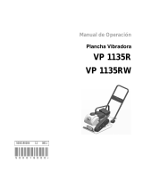 Wacker Neuson VP1135RW Manual de usuario