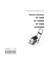 Wacker Neuson VP1550R Manual de usuario
