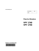 Wacker Neuson VPY1740 Manual de usuario