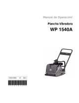 Wacker Neuson WP1540A Manual de usuario