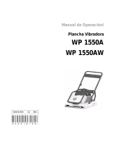 Wacker Neuson WP1550A Manual de usuario