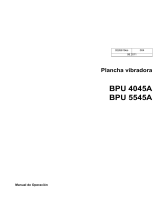 Wacker Neuson BPU 4045A Manual de usuario
