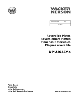 Wacker Neuson DPU4045Ye Parts Manual
