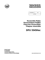 Wacker Neuson DPU5545Hech Parts Manual