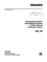 Wacker Neuson RD7H Parts Manual