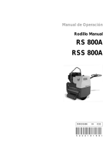 Wacker Neuson RS800A Manual de usuario