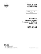 Wacker Neuson BFS 614B Parts Manual