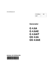 Wacker Neuson G4.6A Manual de usuario