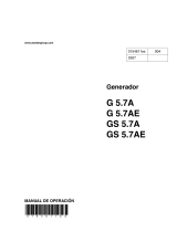 Wacker Neuson GS5.7A Manual de usuario