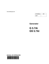Wacker Neuson GS5.7AI Manual de usuario
