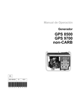 Wacker Neuson GPS8500 Manual de usuario
