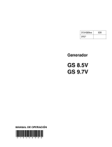 Wacker Neuson GS8.5V Manual de usuario