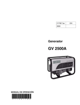 Wacker Neuson GV2500A Manual de usuario