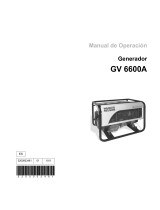 Wacker Neuson GV6600 Manual de usuario