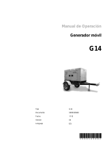 Wacker Neuson G14 Manual de usuario