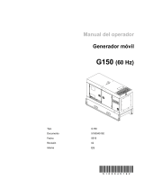 Wacker Neuson G150 Manual de usuario