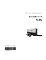 Wacker Neuson G240 Manual de usuario