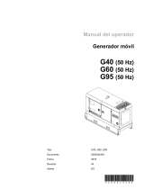 Wacker Neuson G60 Manual de usuario