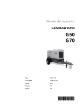 Wacker Neuson G50 Manual de usuario