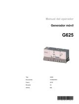 Wacker Neuson G625 Manual de usuario