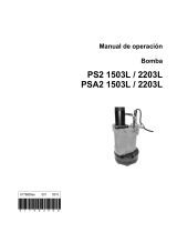 Wacker Neuson PSA21503L Manual de usuario