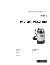 Wacker Neuson PSA2500 Manual de usuario