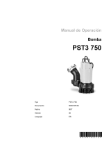 Wacker Neuson PST3750 Manual de usuario