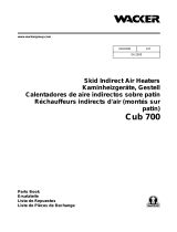 Wacker Neuson CUB700 Parts Manual