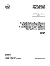 Wacker Neuson HI90 Parts Manual