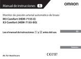 Omron Healthcare HEM-7155T-ESL Manual de usuario