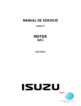 Isuzu Manual DMAX EBD+6VE1 engine Manual de usuario