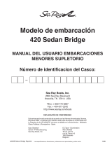 Sea Ray 2005 420 SEDAN BRIDGE Supplement  El manual del propietario