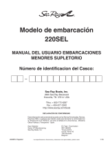 Sea Ray 2005 220 SELECT Supplement  El manual del propietario