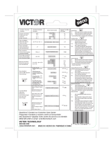 Victor 9600 El manual del propietario