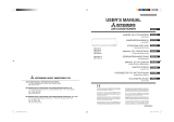 Mitsubishi Heavy Industries SRK71ZR-S Manual de usuario