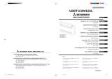 Mitsubishi Heavy Industries SRK20ZMX-S El manual del propietario