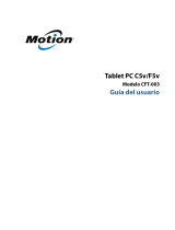 Motion Computing F5v El manual del propietario
