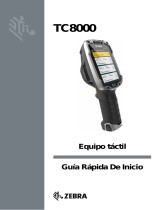 Zebra TC8000 Guia de referencia