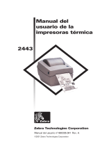 Zebra LP 2443 El manual del propietario