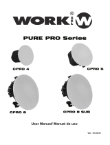 Work-pro C PRO 8 Manual de usuario