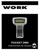 Work-pro POCKET DMX Manual de usuario