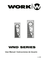 Work-pro WND 6 Manual de usuario