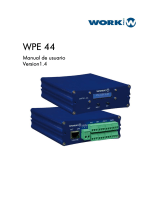 Work-pro WPE 44 Manual de usuario