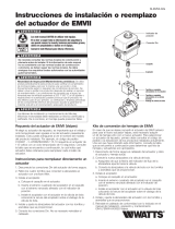 Watts EMVII Actuator Kits Guía de instalación