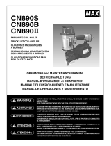 Max CN890S(CE) El manual del propietario