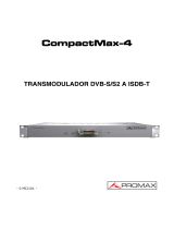 Promax CompactMax-4 Manual de usuario
