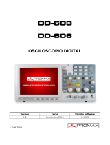 Promax OD-606 Manual de usuario