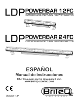 Briteq LDP-POWERBAR 12FC El manual del propietario