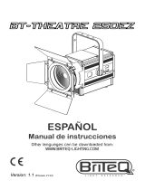 Briteq BT-THEATRE 250EZ Manual de usuario