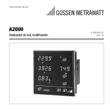 Gossen MetraWatt A2000 Instrucciones de operación